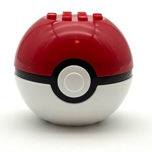 Poké Ball Mega Construx Replacement 2" Empty Ball Pokémon Toy